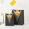 Opakowanie na prezent 10 szt. DIY wielofunkcyjny papierowa torba z uchwytami festiwalowa pakowanie Bagkraft dla dżentelmena Ceremonia ukończenia studiów