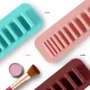 Bathroom Storage & Organization Wall Mount Cosmetic Brush Organizer Rack Silicone Makeup Pen Holder Toothbrush Stationery