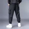 Baggy Calças Homens Hip Hop Streetwear Pant Calça Grande Tamanho 7XL Sweatpants Masculino Basculador Masculino Calças de Moda Solteiro Plus Szie HX530 X0615