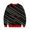 Men's Sweaters Ugly Christmas Sweater Men Women Cat Printed Crew Neck Xmas Jumpers Couple Autumn Winter Holiday Party Sweatshirt