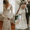 rustik stil bröllopsklänningar