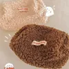 Mujeres suave lambsolla de maquillaje bolsa de maquillaje cremallera grande color sólido cosmético bolso de viaje maquillaje aseo bolso lavado bolsa de papelería bolsa de papelería