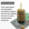 Fishing Accessories 1 PCS Carp Tackle Pellets Bait Cage Feeder For Method Feed Fish Tool Lure1631473