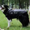 Grote huisdierkleding Winter warme katoenen hondenjas harnas voor middelgrote grote S Franse bulldog jas vest 211027