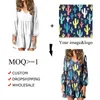 캐주얼 드레스 HYCOOL 폴리네시아 하와이 부족 인쇄 숙녀 도착 2021 우아한 패션 섹시한 V 넥 긴 소매 의류