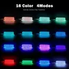 Taśmy LED 20M 110 V 220 V High Voltage 5050SMD RGB Strips Lights Wodoodporna Tęczniki Bluetooth Light z pilotem