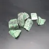 Objetos decorativos Estatuetas Natural Mineral Ruby em Fuchsite Cristal Rock Chips Microplaquetas Cura Coleção Coleção Fish Tank