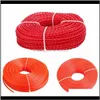 Yarn Clothing Fabric Apparel Drop Delivery 2021 Strimmer Brushcutter Trimmer Nylon Cord Line Long Round/Square/Twist Roll Grass Rope Diy 4 V8