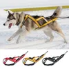 Cachorro trenó pet pet pet peting puxando trenó harness x back chicote para cães grandes cães husky canicross esquijoring scootering 210712