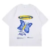 Butterfly T-shirt Men Women Crew Neck Hipster Tshirts Streetwear Men's Tshirts 210603
