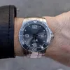 Watchband 21mm Watch Band Strap 316L Paslanmaz Çelik Bilezik Kavisli Uç Gümüş Aksesuarlar Adam L3 Fetih Araçları için İzle