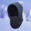 Radkappen Masken Mode Warm Hut Winter Herren- und Damenhüte Wasserdichte Polar Fleece Balaclava Mit Kapuze Nacken Wandern Schal