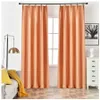 Gula moderna mörkläggningsgardiner för vardagsrum orange solid färg tjock sovrum gardin draperier kök tyg cortinas my488 # 3 210712