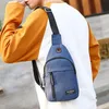 Torby w talii Mężczyzna Pas Pokrowiec Nylonowe Pakiety Sling Crossbody Outdoor Sport Ramię Chest Daily Picnic Płótno Messenger Pack Bolsa