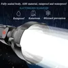Flashlights Torches LED Super Long-range Outdoor Lighting USB Rechargeable Portable Searchlight Torch Lighter Battery Display Cam
