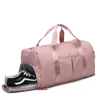 Outdoor Waterproof Nylon Sports Gym Bag Shoes Compartment Sport Bags Travel Women Training Fitness Bag Yoga Bolsa Sac De Sport Q0705