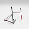 Delihea Rest Red Rimdisc Road Bicycle Frameset Carbon Bike Frame Outdoors Cycling Parts6377963