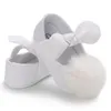 First Walkers Spring And Autumn 0-1 Years Old Female Baby Hair Ball Princess Shoes Silicone Non-slip