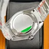 Top Full Diamond Reloj para hombre Relojes mecánicos automáticos 40 mm Espejo de zafiro Pulsera de acero inoxidable Bisel de diamantes para hombres Reloj de pulsera de moda Montre de Luxe