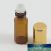 Bottle 3ml 5ml 7ml 10ml Empty Brown Glass Roll on Container Makeup Perfume Essential Oil Packaging Roller Free