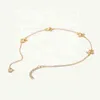 Gemnel de alta qualidade moda jóias 18k banhado a ouro mulheres pequenas pulseira de tartaruga