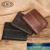 Short Style Vintage Portable Wallet Manufacturer Price Genuine Leather Wallet