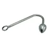 Rostfritt stål Hook Buttplugs 3 Storlek Bollar Straktplugg Prostata Anal Dilator Sex Toys For Men Woman 2106169074522