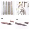 Top verkoper 6styles zelfklevende diamant eyeliner pen lijmvrij magnetisch-vrij voor valse wimpers waterdichte oog voering potlood hoge kwaliteit