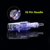 10 sztuk/Mini pistolet do mezoterapii elektryczny dermapen Microneedling Auto 9/12/42/36/3D/5D/okrągły nano wkłady igłowe do pielęgnacji skóry