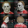 Party -Masken Rctown Movie Halloween Horror II Michael Myers Mask Realistische Latex -Prop -Cosplay -Kopfbesichel