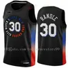 Mens Top QualityRJ 9 Barrett Patrick 33 Ewing Julius 30 Randle Derrick 4 Rose Vit Blå Alla Stitched Basketball Jerseys 100% Stitched Size S-XXL