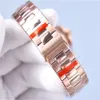 다이아몬드가있는 클래식 남성 시계 케이스 기계 자동 시계 사파이어 방수 40mm 비즈니스 손목 시계 Montre de Luxe