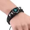 Armband mit 12 Sternbildern Jungfrau/Schütze/Wassermann/Skorpion/Waage/Steinbock, geflochtene Lederarmbänder, Armreifen für Männer und Frauen