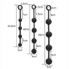 NXY Seks Anal Oyuncaklar 3-5 cm Büyük Boncuk Topları Uzun Butt Fiş Yetişkin Oyuncaklar Kadınlar Için Erkekler Anüs Genişletme Stimülatörü Prostat Massgae Dilator 1202