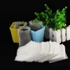 Çiziciler POTS 100 PCS Dokuma Olmayan Kreş Çantalar Bitki Fide Grow Set Nefes Alabilir 8x10cm Ti99