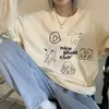 Kvinnors hoodies kvinnors tröjor hiphop graffiti tecknad rolig tryck tröja vinterkläder kvinnor koreansk modedesigner