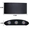 Applique murale 6W lampes à LED étanche lumières extérieures vers le bas applique intérieure pour salon chevet couloir escaliers éclairage