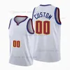 Gedrukt Custom DIY Design Basketbal Jerseys Customization Team Uniformen Print Personalized Letters Naam en nummer Mens Dames Kinderen Jeugd Denver010