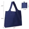 Sacs à provisions réutilisables Oxford tissu pliable Eco sac à main fourre-tout stockage voyage sac d'épicerie