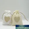50pcs sac de cordon de lin stockant des perles bijoux maquillage cadeau bonbons pour la fête de mariage traiter bricolage artisanat1