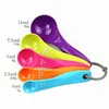 5pcs/lot Measuring Spoon Set With Scale Food Grade Measuring Kitchen Baking Cooking Tool Mini Kit