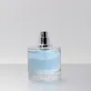 Bouteilles de parfum de parfum de forme ronde claire vide à fond épais 30 ml emballage de bouteille de pulvérisation en verre de parfum