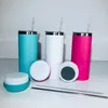 Rak 20oz Bluetooth Tumbler Dubbelvägg Rostfritt Stål Smart Trådlös Högtalare Musik Tumblers Anpassad Logo Personlig Gåva Med Metall Straw och Brush