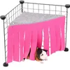 Small Animal Supplies Pet Hamster Hammock Tassels Hideaway Tent Cage Corner Nest Hanging Sleeping Bag Ferrets Guinea Pig Hedgehogs Be