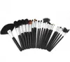 24-teiliges Make-up-Pinsel-Set aus Ziegenhaar, Lederetui, Beauty-Tool, Coloris Professional Cosmetics Make-up-Pinsel-Set