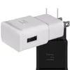 Snabb adaptiv väggladdare 5V 2A USB Snabbladdning Power Adapter för smart mobiltelefon Android Universal L1T8