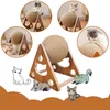 Cat Toy Interactive Cat Transer Доска Котенок Sisal Веревка шар царапина Лапы Pet Mothing царапая кошки для Toys Toys 2111122