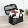 Men Women Portable Travel Storage Bag Transparent Cosmetic Bag Mesh Toiletry Storage Bag