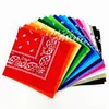 Fashion Hip Hop Men Women Bandana Sports Headwear Paisley Wrist Hairwrap Double Sided Head Wrap Scarf Cycling Caps & Masks