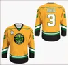 24s Ross The Boss Rhea Goon Movie St John's Shamrocks Hockey Jersey Hafted Dostosuj dowolny numer i nazwisko